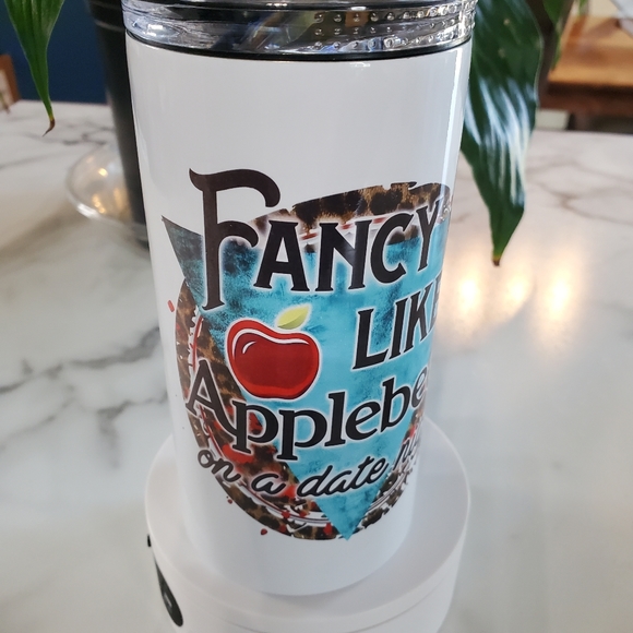 Fancy Like Applebee's on a Date Night 4 in 1 Can Cooler 14oz Tumbler 🎉sale - Picture 12 of 13
